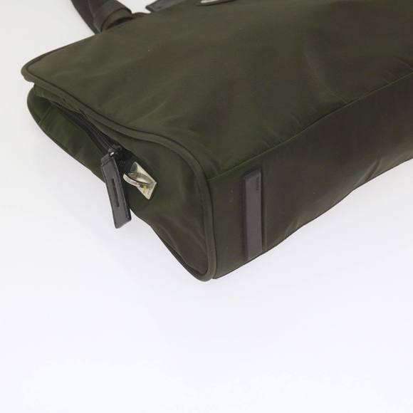 PRADA Tote Bag Nylon Khaki Auth 60769 - Picture 15 of 16